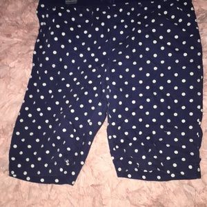 Polka dot shorts